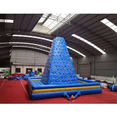 0.55mm PVC Tarpaulin pared de escalada artificial ideal para actividades deportivas con soplador