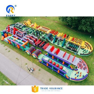 Recorrido de obstáculos para juegos de desafío unisex