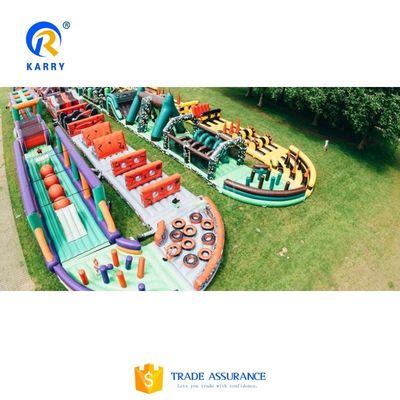 Recorrido de obstáculos para juegos de desafío unisex