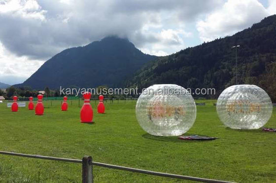 Blower de aire incluido juego de bolos inflable para actividades familiares y competiciones de equipo
