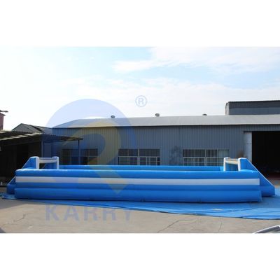 Pista de fútbol de calle inflable para niñas equipo deportivo de fútbol acuático de PVC