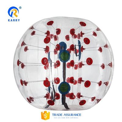 Dia 1m/1.1m/1.2m/1.5m/1.6m/1.8m Bola de burbujas inflables para bolas para el fútbol