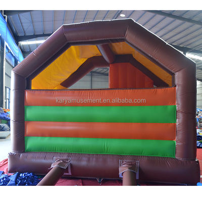 Kit de reparación incluido Interiores inflables para niños Dino Parque castillo de guardaespaldas con tobogán