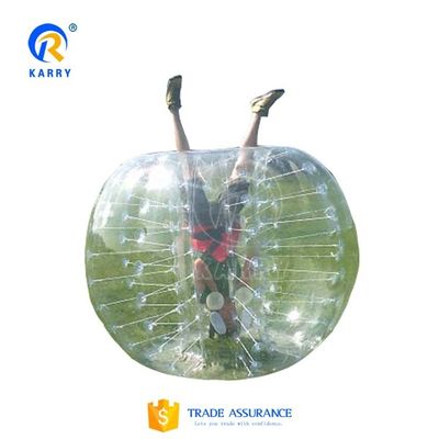 Actividades deportivas PVC caliente TPU Inflatable cuerpo adulto Zorb Fútbol humano Bolón de la burbuja
