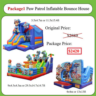 Castillo de salto inflable comercial de color personalizado Ideal para entretenimiento en interiores y exteriores