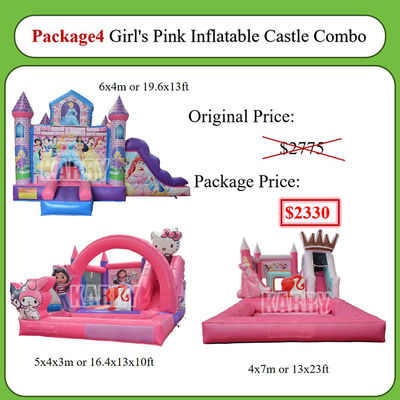 Castillo de salto inflable comercial de color personalizado Ideal para entretenimiento en interiores y exteriores