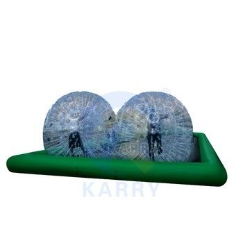 Juguetes deportivos de plástico inflables Zorb Ball para adultos en el juego acuático al aire libre