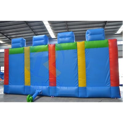 Juego de desafío de deportes de carnaval inflable de 4 en 1 para empresas de alquiler