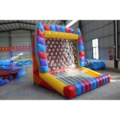 Juego de deportes con hinchazón de color naranja personalizado para la diversión familiar de carnaval