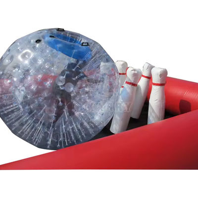 Características de la bola de hámster portátil de tamaño humano TPU inflatable de burbuja Zorb bola para boliche