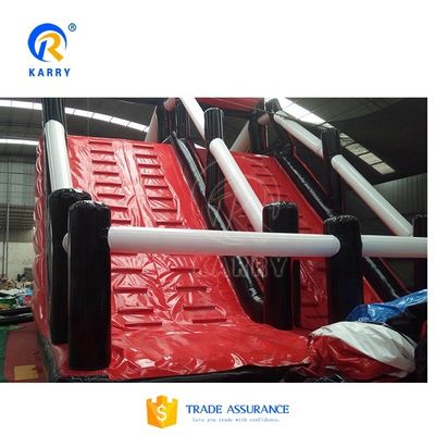 Desafío de carrera Casa de salto 5K inflable Equipo de obstáculos para adultos