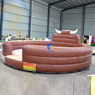 Experimenta el desafío final con nuestra máquina mecánica de montar a toros inflable