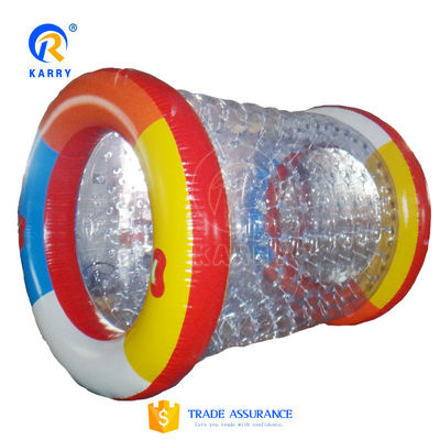 Coloridos TPU Zorb Ball Rollers de agua Inflables Juegos divertidos de rollers para adultos y niños