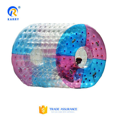 1.2m/1.5m/1.8m Colorido Pvc Inflatable Zorb Roller de agua para Parque de atracciones Juegos divertidos