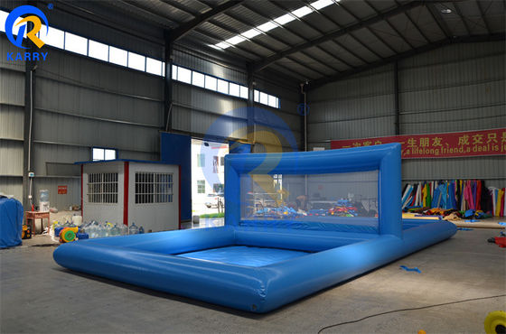 Parque de deportes inflables para adolescentes y adultos en el campo de voleibol portátil