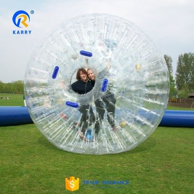 2.6m de diámetro Balón de amortiguador inflable para niños y adultos Colorido a pedido Zorb Ball