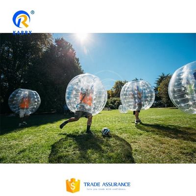 2.6m de diámetro Balón de amortiguador inflable para niños y adultos Colorido a pedido Zorb Ball