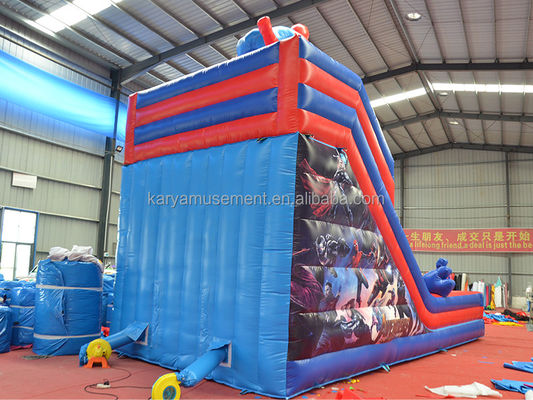 Deslizador inflable para niños Juego Comercial PVC Deslizador de salto inflable al aire libre