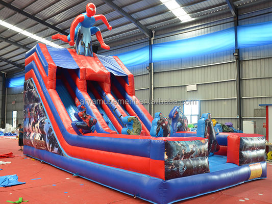 Deslizador inflable para niños Juego Comercial PVC Deslizador de salto inflable al aire libre
