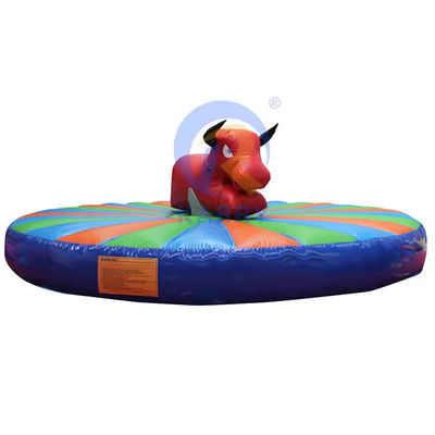 Maquina de montar a toros de rodillos mecánicos de salto comercial montar a toros inflable para adultos