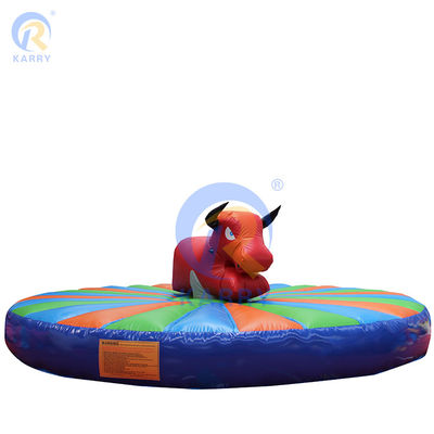 Maquina de montar a toros de rodillos mecánicos de salto comercial montar a toros inflable para adultos
