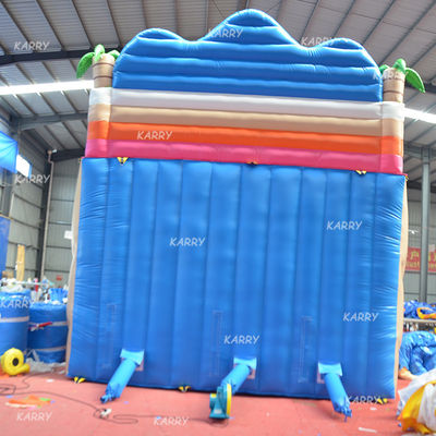 Equipo de entretenimiento para fiestas de familia Impresión digital Dinosaurio deslizamiento castillo inflable