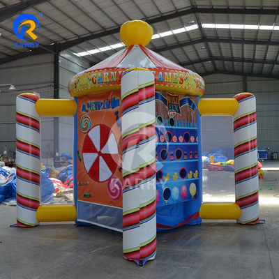 Popular Carnaval gigante divertido inflable 5 en 1 juego para niños y adultos soplador incluido