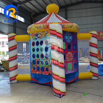 Popular Carnaval gigante divertido inflable 5 en 1 juego para niños y adultos soplador incluido
