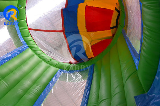 Logotipo personalizado Impreso PVC Inflatable Rocket Airborne Juego de Aventura para Niños y Adultos