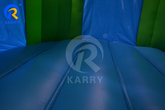 Logotipo personalizado Impreso PVC Inflatable Rocket Airborne Juego de Aventura para Niños y Adultos
