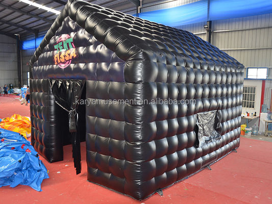 Tienda de parque temático inflable interior con impresión digital HD y revestimiento de protección