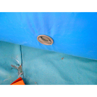 Piscina flotante inflable de colores personalizados para niños Piscina grande y duradera