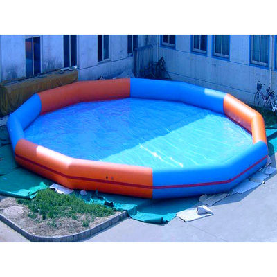 Piscina flotante inflable de colores personalizados para niños Piscina grande y duradera