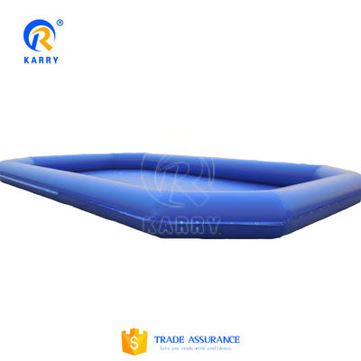 Entretenimiento acuático patio trasero piscina inflable Disfrute de botes con parachoques o bolas de agua