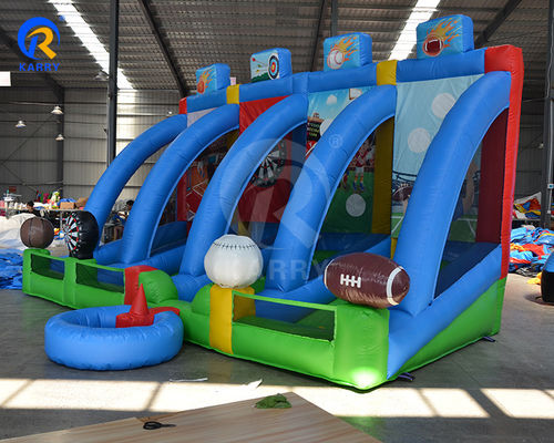 Juegos deportivos interactivos de carnaval para todas las edades 4 en 1 Baloncesto Fútbol Fútbol Béisbol