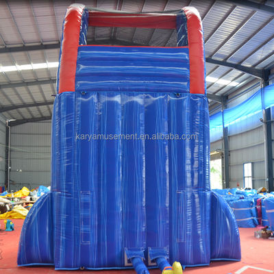 Juguetes acuáticos inflables comerciales 9x3m o parque acuático de tamaño personalizado con piscina y toboganes