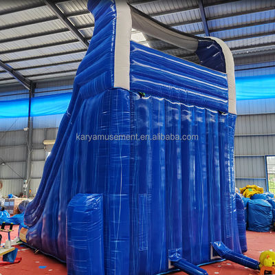 Parque acuático inflable de tamaño pequeño con doble deslizamiento N deslizamiento Entretenimiento acuático interior y exterior