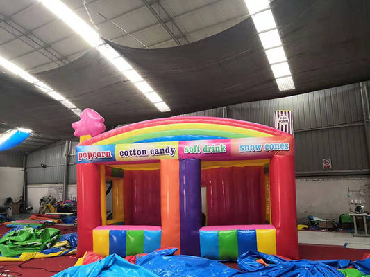 Accesorios de reparación de soplantes CE Interactivo Concesor de alimentos inflables Stand para Carnaval