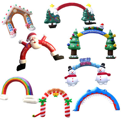 Entretenimiento en interiores y exteriores Arco inflable para fiestas de vacaciones Rango de edad 14 años o más