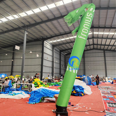 Portable personalizado divertido inflables de publicidad bailarín de aire con soplador