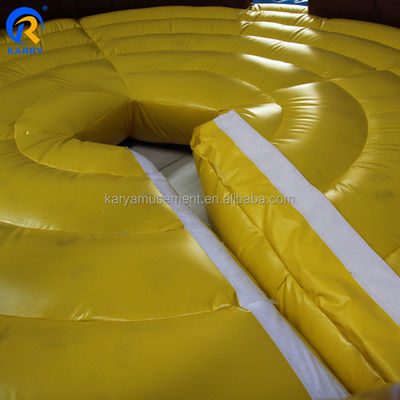 Alquiler y venta PORTABLE Rodeo mecánico inflable juego de montar a toros con características calientes
