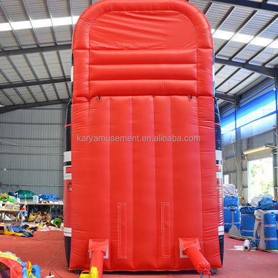 Impresión digital Popular Red Fire Truck Slide seco o mojado para niños y adultos