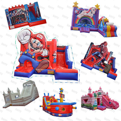 Personaliza el castillo de salto inflable aceptado con colección de diapositivas Temas diversos