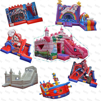 Personaliza el castillo de salto inflable aceptado con colección de diapositivas Temas diversos