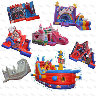 Personaliza el castillo de salto inflable aceptado con colección de diapositivas Temas diversos