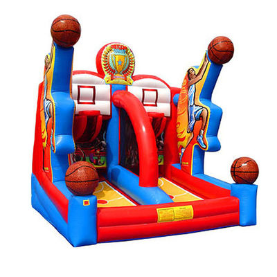 Unisex Plato PVC 0.55mm Inflatable Interactivo Juego de Tiro Estrellas Baloncesto Deporte