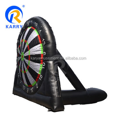 Juego de deportes de PVC de tamaño personalizado inflables Dart Fútbol para jugadores unisex 14 años o más