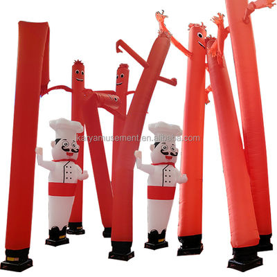 Tamaño y color personalizados Chef Dancer Star inflable para publicidad en eventos de fiesta