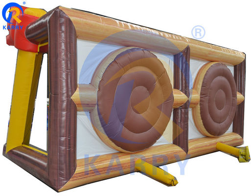 Plato PVC 0,55mm Tarpaulin Desata tu lado competitivo con este juego de lanzamiento de hacha