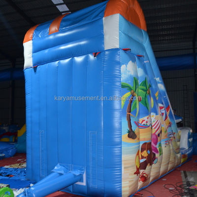 Experimenta la emoción de nuestro tobogán de agua inflable de estilo con envío de piscina en todo el mundo